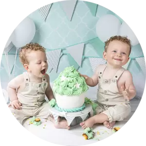 Cake Smash tweeling kleding tips 1 jaar leukste idee Nederland fotograaf