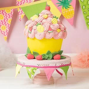 Tutti Frutti Taart Cake Smash Leukste en beste thema voor fruit liefhebbers