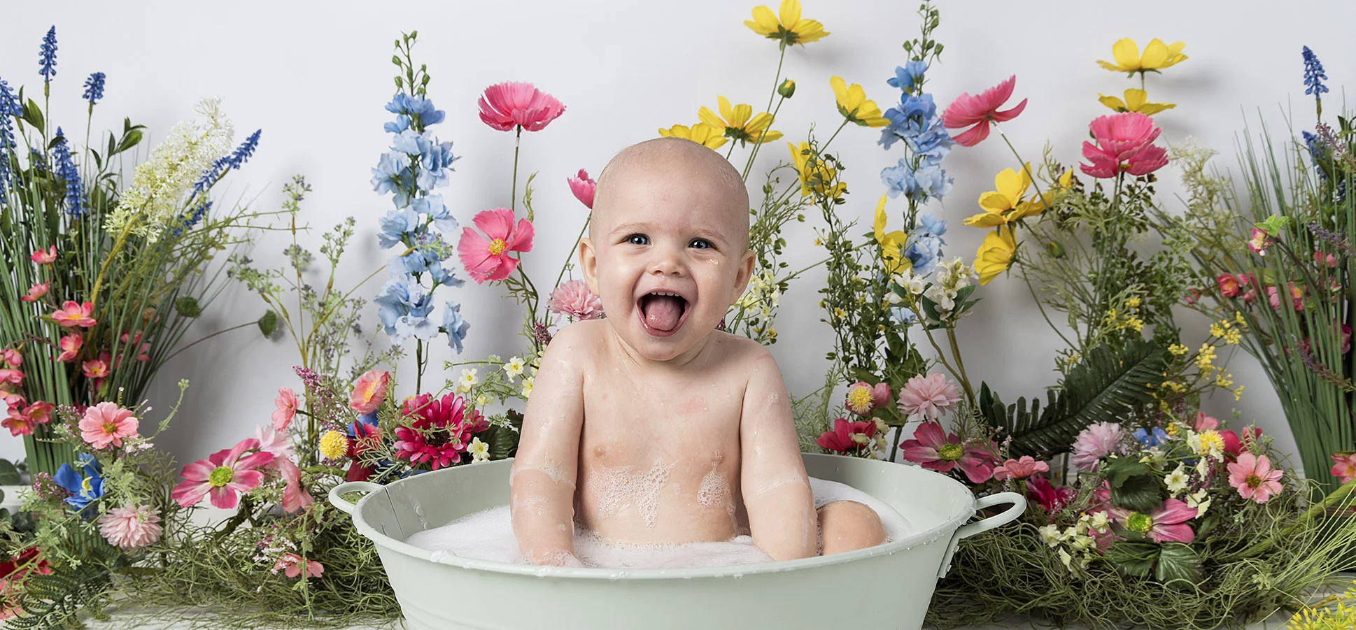 Cake smash thema bloemen voorjaar Spring is in the air 0659